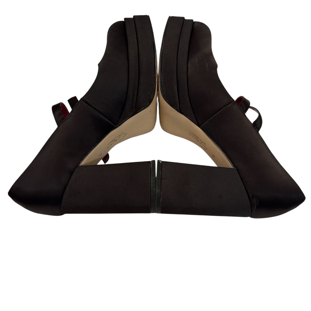 Circus by Sam Edelman Black Heels with Rhinestone Accents - Picture 4 of 9